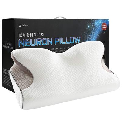 Memory Foam Neuron Sleeping Height Side Back 3D Pillow Cover 32 X 60 X Cm Tobest Pillow, Pillow, Pillow, Pillow, Adjustment, Sleeping, Stomach,