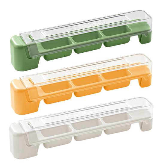 Forma na led s odnímatelným víkem Snadno vyjímatelná forma na led pro bary Rodinná BPA Free Stohovatelný výrobník ledu na koktejly Whisky Džus Čokoláda