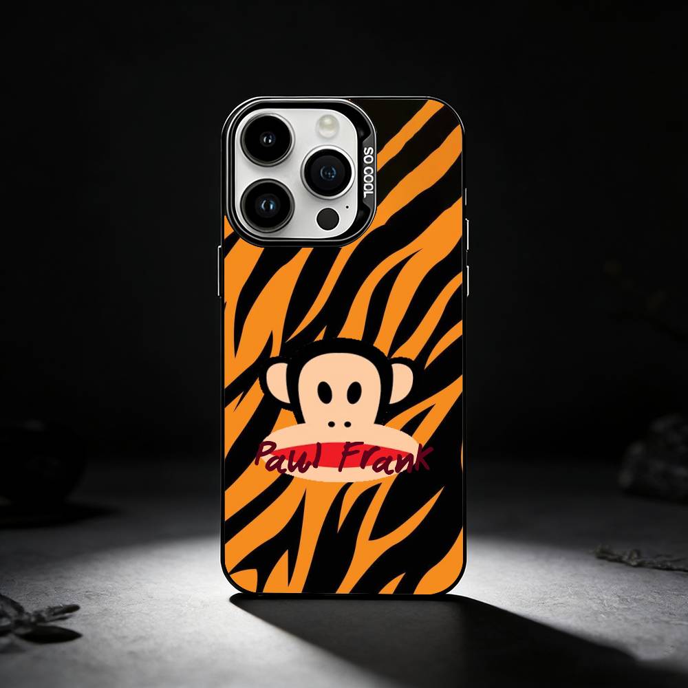 P-Paul F-Frank Phone Case For iPhone 17,16,15,14,13,12,11 Plus,Pro Max,XS,Colored silver phone case iPhone15