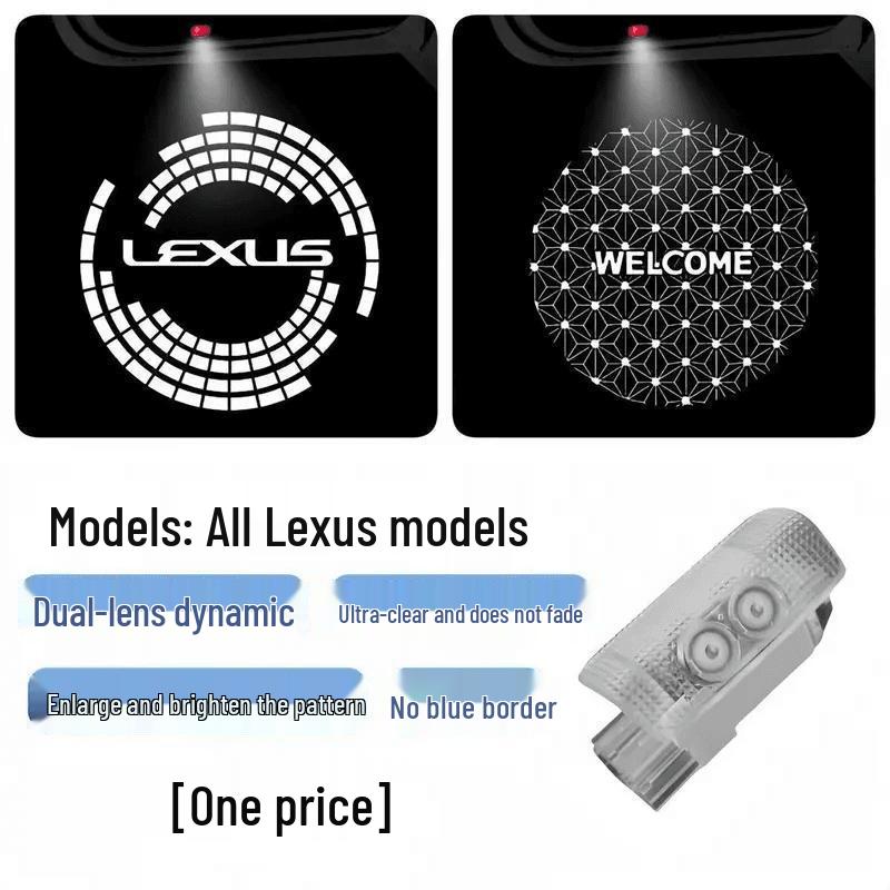 Lexus Dynamic Door Welcome Projection Lights for ES200, RX300, ES300, HUXISLS Models