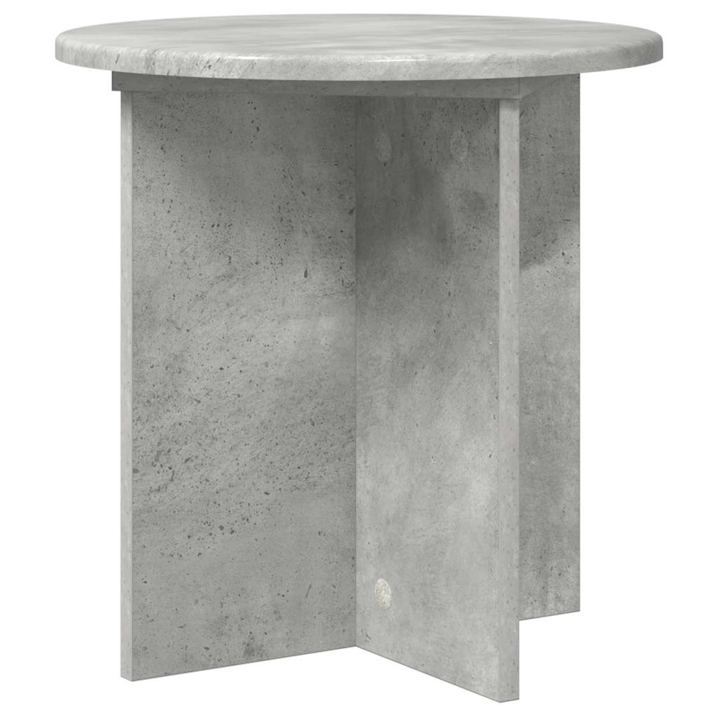 Plant Stand 2 pcs Concrete Grey 40 x 40 x 40 cm Engineered Wood