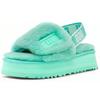 UGG DISCO Slide Stylish Sandal Women's Green Sneakers 1112258-TDP