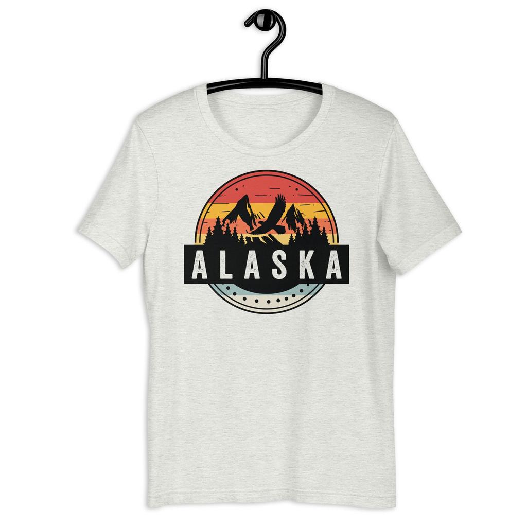Alaska Shirts, Vintage Alaska Shirts, Alaska T-shirts, Alaska Resort Shirts, Alaska Mountain Style, Nature-themed Shirts