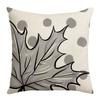 New Style Pillow Case for Home Living Room Bedroom Sofa Decoration Printed Letter Pillow Case Pumpkin Maple Leaf Element