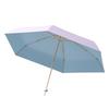 High-value capsule umbrella Women's weather and rain manual color glue sun umbrella Sunscreen UV protection solid color parasol
