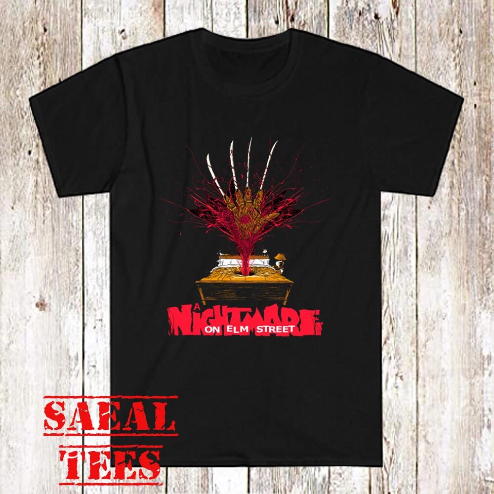 Nightmare On Elm Street Horror Movie Men s Black Size S-5XL M