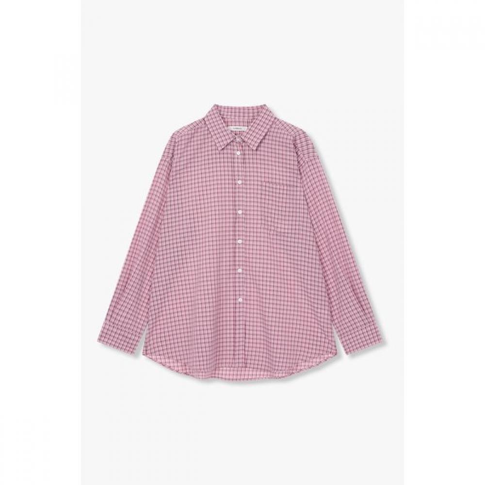 Studio Tomboy Oversized Small Check Shirt 9176221987