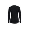 Under Armour Round Neck Long-Sleeve Training T-Shirt Women Tops Black 1365781-001