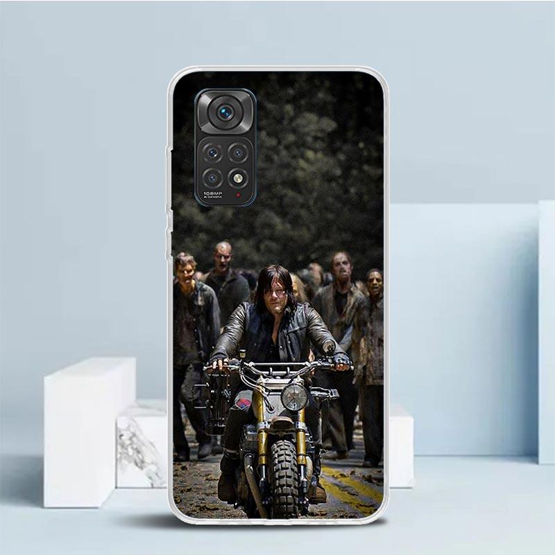 Чехол для телефона The Walking Dead Дэрил Диксон Для Xiaomi Redmi Note 15 14 14S 13 12S 12 Pro Plus 11S 11 11T 11E 10S 10 + Мягкий ТПУ Задняя панель Redmi Note 13 5G