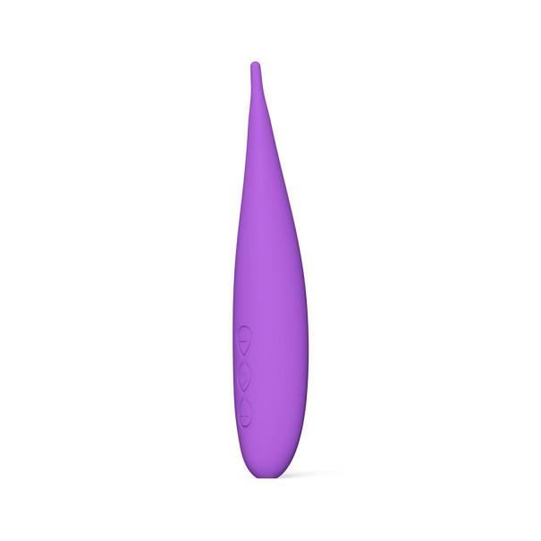 Stimulateur Clitoridien - LELO - Dot Travel - Silicone Doux Et Waterproof - Violet - Compact Et Performant