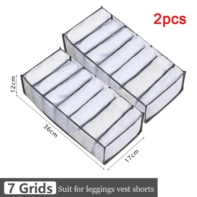 

Cabinet Organizer Closets Clothes Organizer Pants Jeans Storage Box Drawers Underwear Socks T-Shirt Wardrobe Storage Organizers
