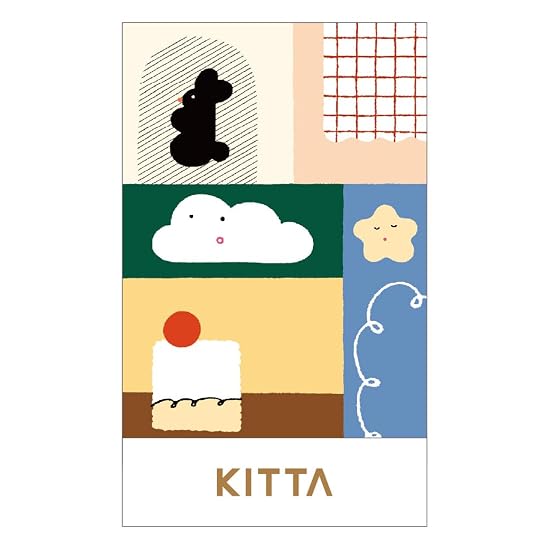 KING JIM Masking Tape KITTA Clear Ouchi Clear Icon KITT028