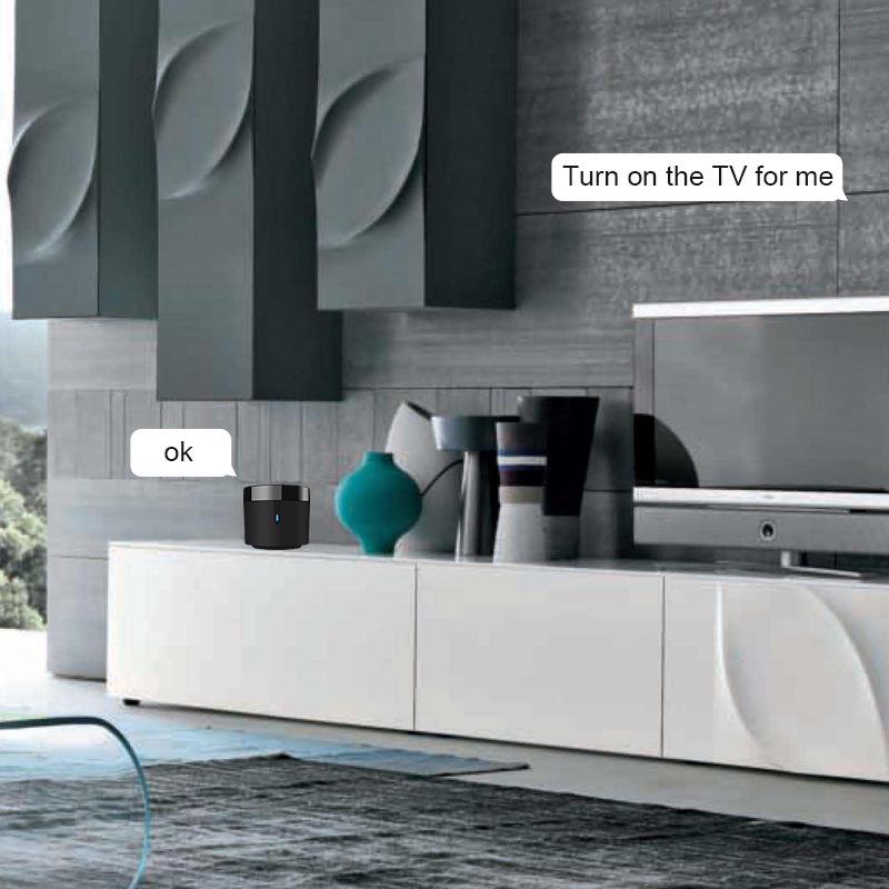 Broadlink RM4 Mini Smart IR Fernbedienung mit WLAN und Alexa/Google App-Steuerung