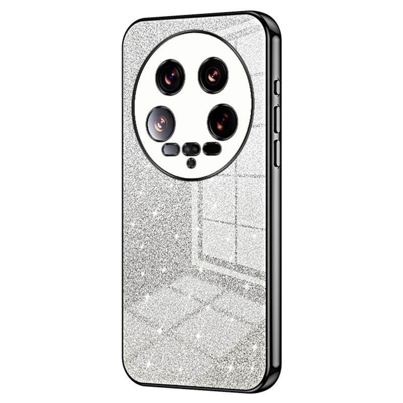 

Phone Shell for Xiaomi 14 Ultra Electroplating Design Gradient Glitter Cell Phone Case H