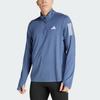 Adidas Own The Run Half-Zip Jacket Retro Sports Jacket Men Jackets Blue IN0453