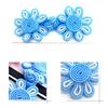 Vintage Flower Fasteners Buckle Disc Buttons DIY Clothing Decoration Garments