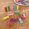 50Pcs/Box Decorative Clips Push Pin Wooden Thumb Tacks Stationery Blackboard Push Pins  Home