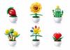 Mattoncini Sluban Fiori Colorati Fiori in Vaso - B1073
