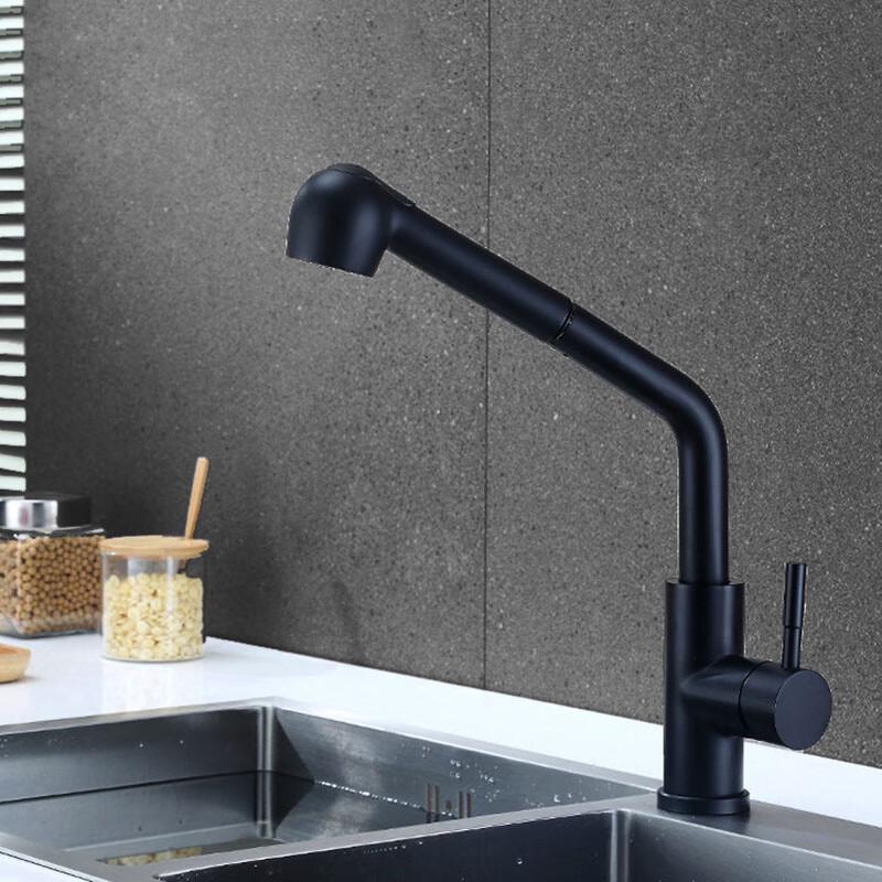 Longdai Stainless Steel Pull-Out Basin Faucet