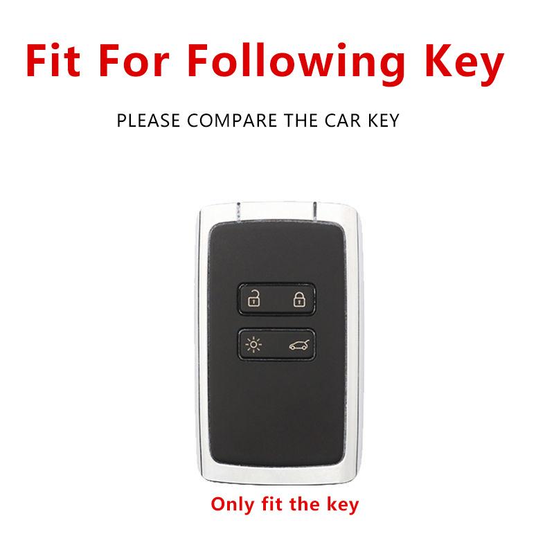 Custodia Chiave Auto Per Renault Megane E-Tech Etech E-Tech Portachiavi Copertura Telecomando Guscio Anello Portachiavi Accessori Fob