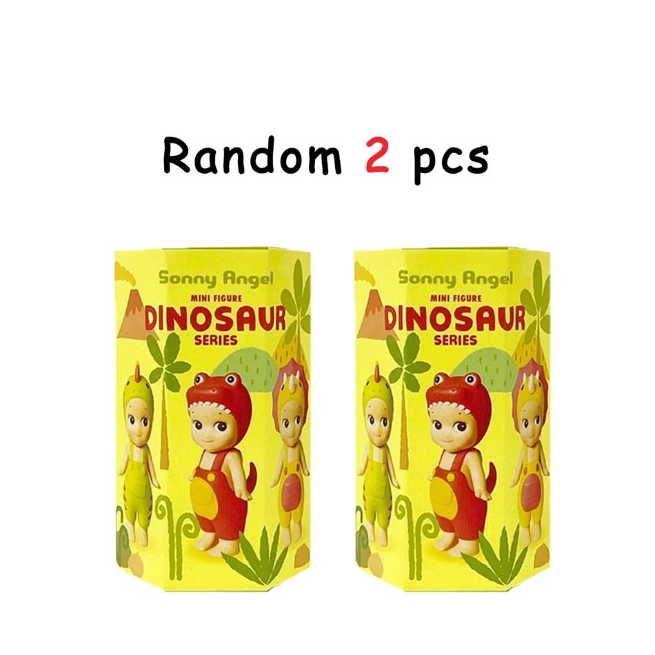 Blind Box Dinosaur Series Anime Figures Ornaments Seoul Strawberry Dolls Fans Children Christmas Gift Toys