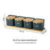 Qianxing Ceramic Seasoning Jar Set
