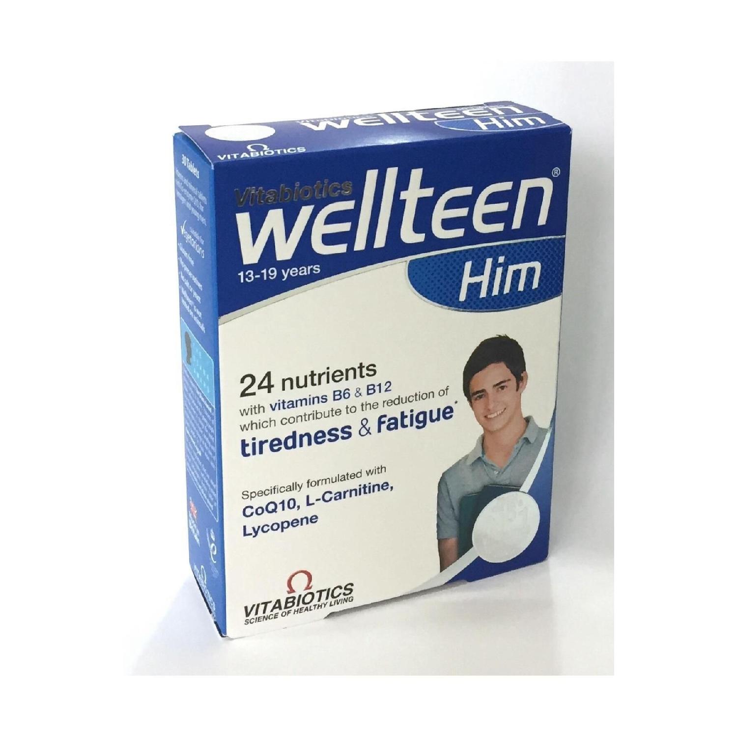 

Wellteen Him 13-19 Years 30 Tablets