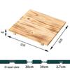 Heat-Resistant Wood Mat for Clay Pots and Stone Bowls – Anti-Scald, High-Temperature Insulation for Teppanyaki and Casserole Dishes