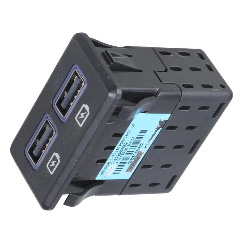 Plastic USB Auxiliary Socket Featuring Intelligent Charging Easy Install USB Port Adapter for  Autmotives