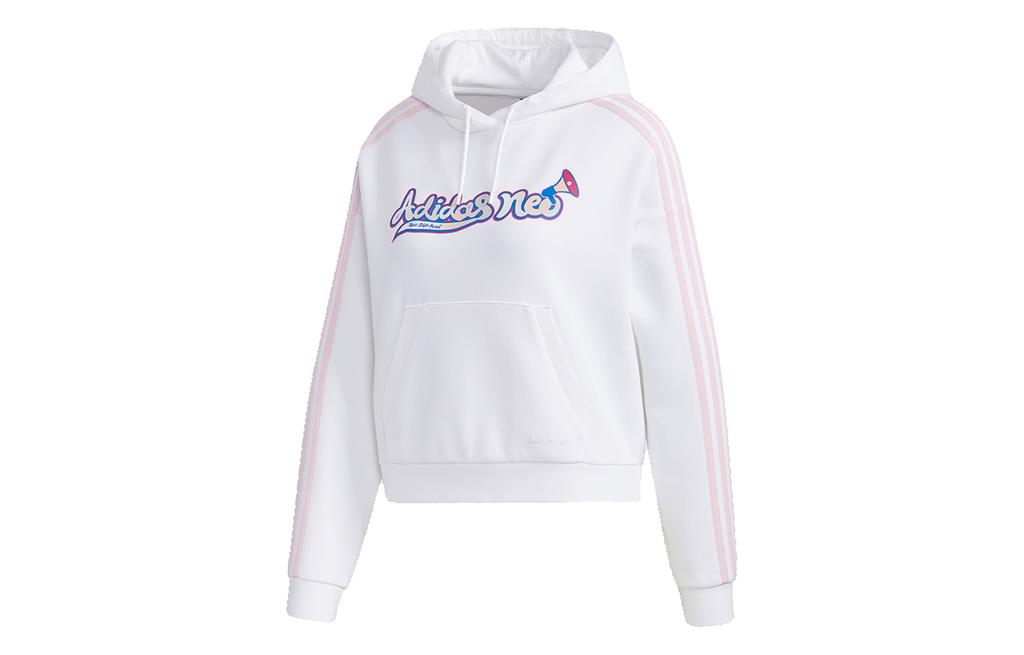 adidas Neo Sweatshirts Women's White Hooded Moderate Regular GP5864