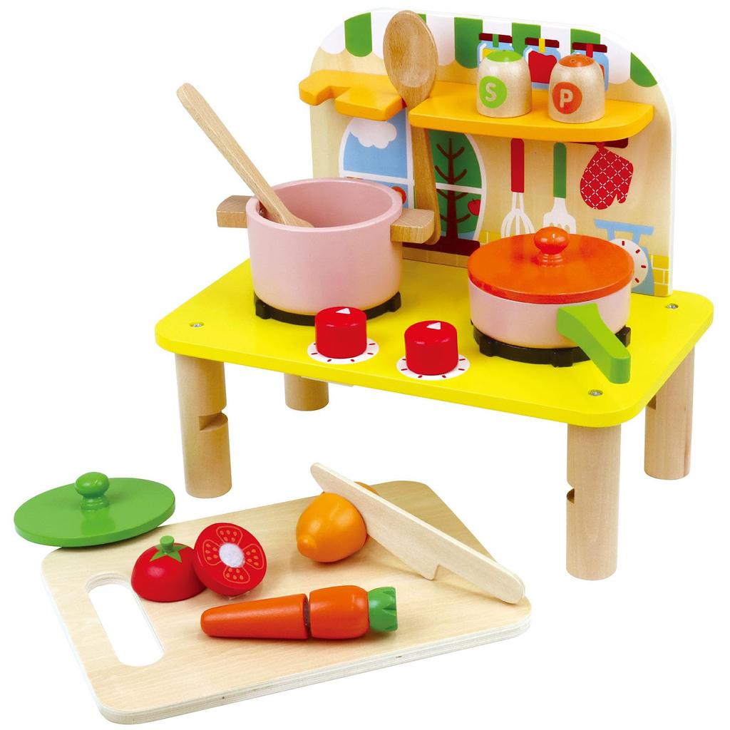 Artec Educational Toy Wooden Colorful Kitchen 9531
