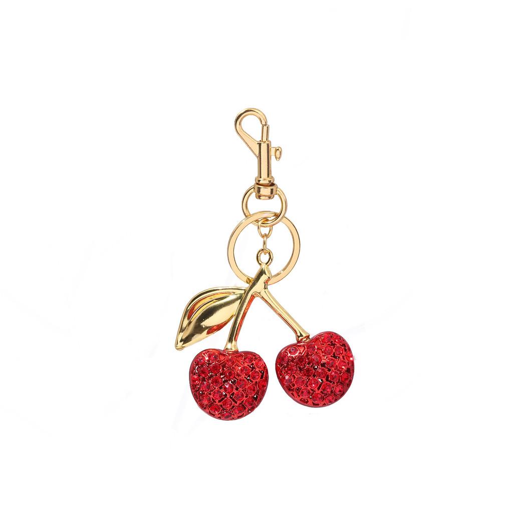 Tree Resin Cherry Keychain For Women Gifts With Creative Car Decorals And Fashion Style