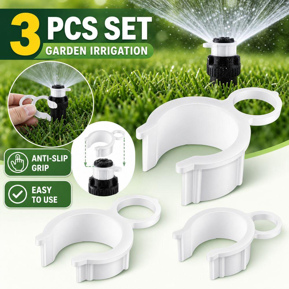 3PCS Snap Fit Rotor Fixing Tool Plastic Rotor Retaining Tool  Lawn Sprinkler Maintenance