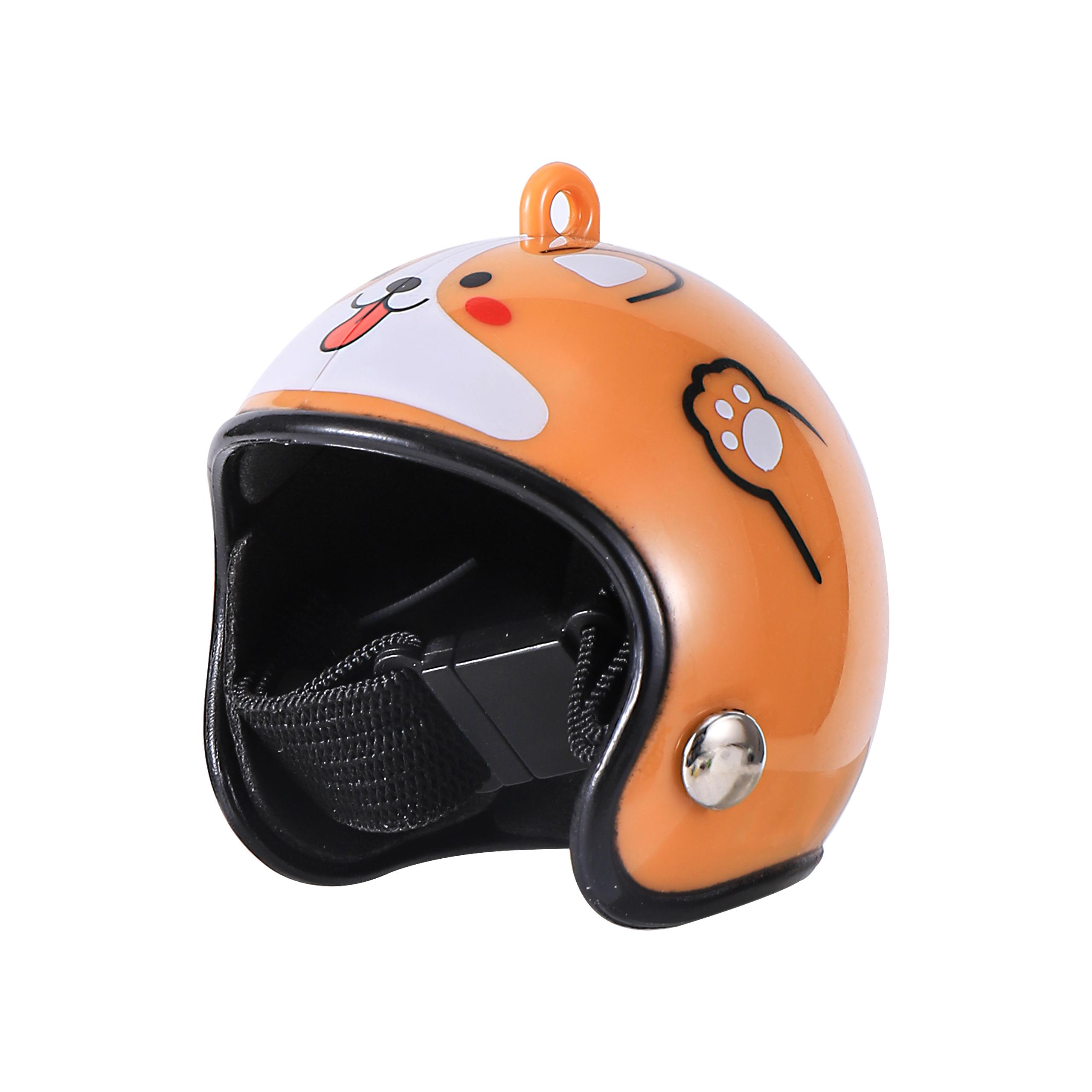 

Funny Chicken Helmet Small Bird Duck Quail Hard Hat Headgear Prevent The Chicken From Smash Protect For Hens Head Pet Supplies