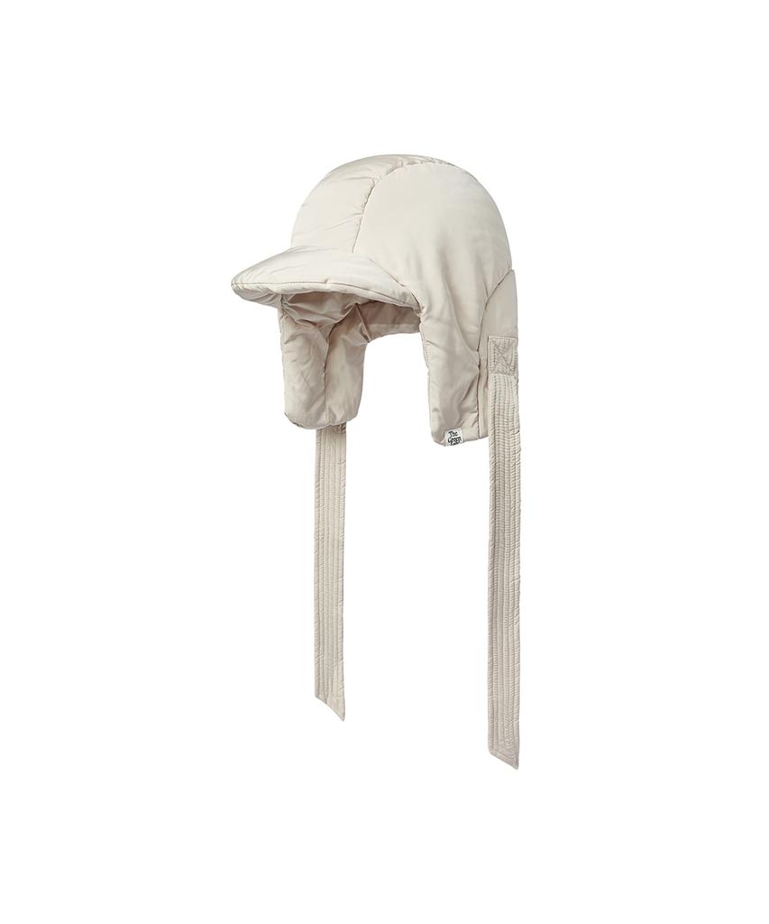 THE GREEN LAB Padded Balaclava [Light Beige]