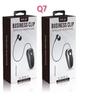 Clip-On Bluetooth Headset with Digital Display, Stereo Sound, Long Battery Life, and Retractable Cable