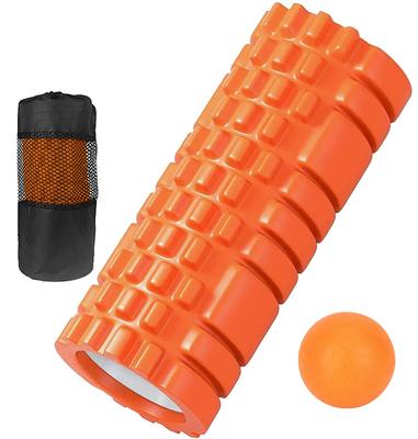 Foam Roller, Myofascial Release, Grid Foam Roller, Yoga Pole, Training, Sports, Fitness, Stretching Equipment, Storage Bag