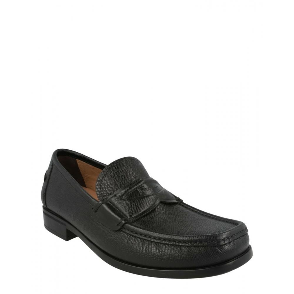 Salvatore Ferragamo Lanzarote Penny Loafers Black
