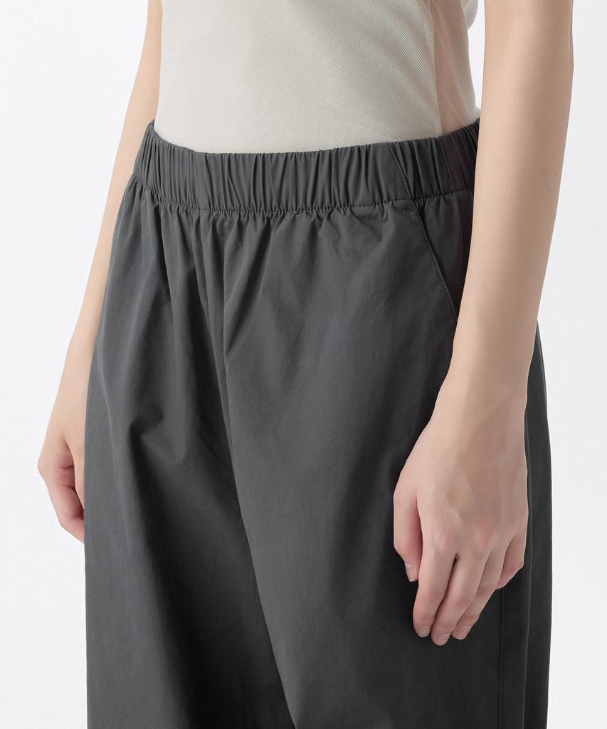 MUSINSA STANDARD WOMAN Women'S Wrap Skirt Parachute Pants [Dark Gray]
