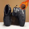 Fashion Men's Snow Boots Winter New Outdoor Velvet Thickened Warm Waterproof Mid-top Fur Integrated Cotton Shoes Botines Elegant Mujer