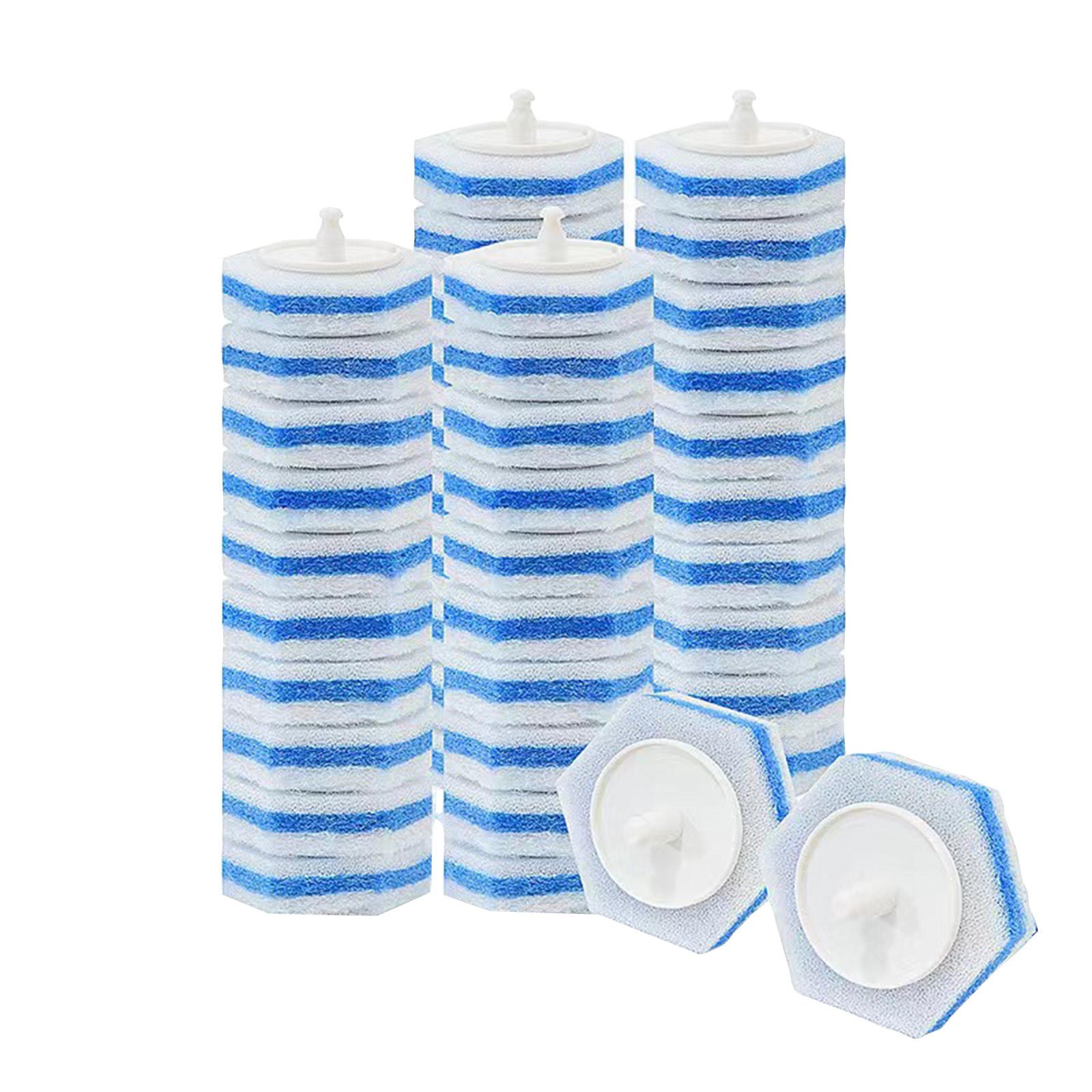 

64 Count Wand Refills For Wand, 5X Cleaning Power Bowl Cleaners With Exclusive , High-Density Disposable Brush - No One Size