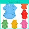 Adorable Fashion Pet Dog Polo Shirt Top Comfortable Summer Apparel For Dogs And Cats