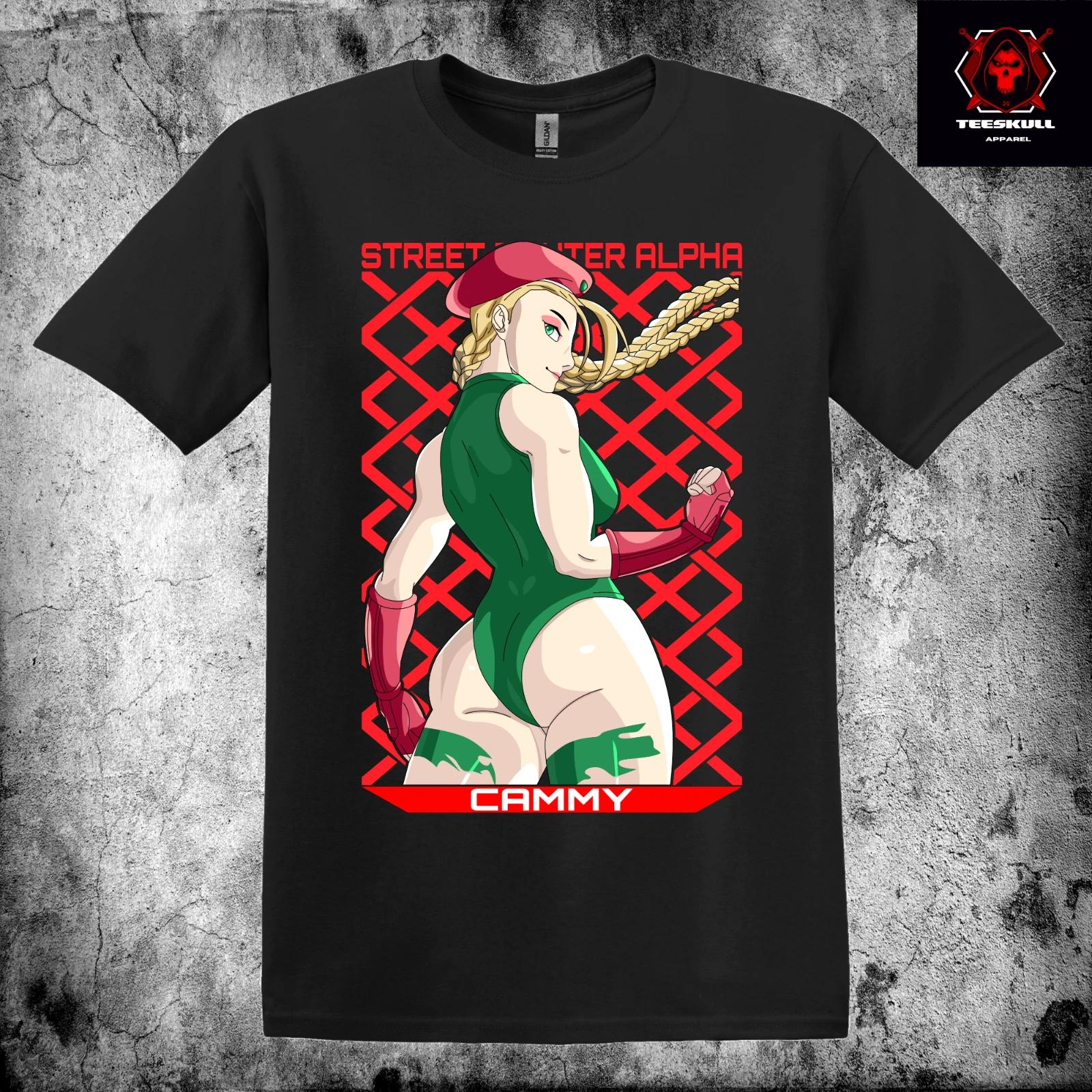CAMMY Streetfighter Video Game Character Unisex Premium Graphic T-Shirt XL