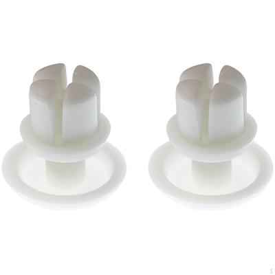 2Pcs WB03x27704 WB02x10997 Microwave Locking Button Supply Accessories Sturdy Parts Lightweight High