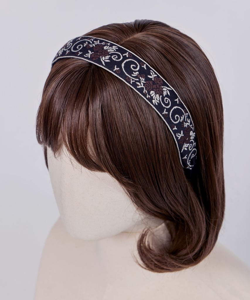 Maia Climbing Rose Headband P-Orange