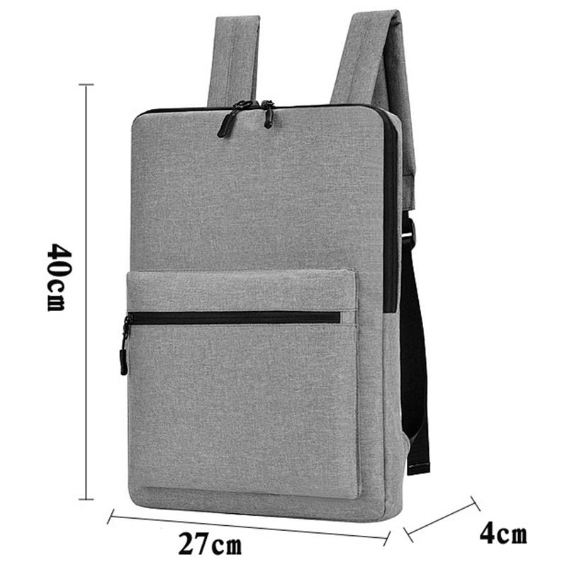 DIENQI Ultra-thin Laptop Backpack For 14" 15.6" Laptop Man Bag Multi-use Women Men Work Bag Waterproof Thin Computer Backbag