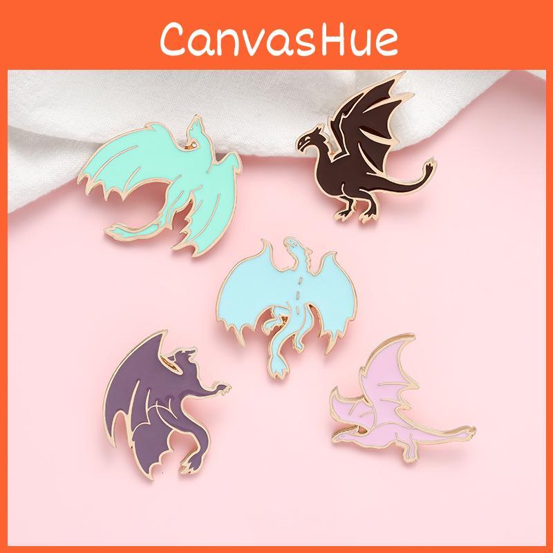 Adorable Mini Dinosaur Brooch Cute Cartoon Animal Design Unisex Accessories For All Ages