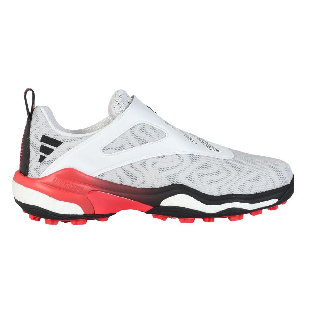 Golf Shoes Code Chaos 25 Boa Footwear Red Cm 2E [Adidas Golf] Men's White/Core Black/Lucid 27.0