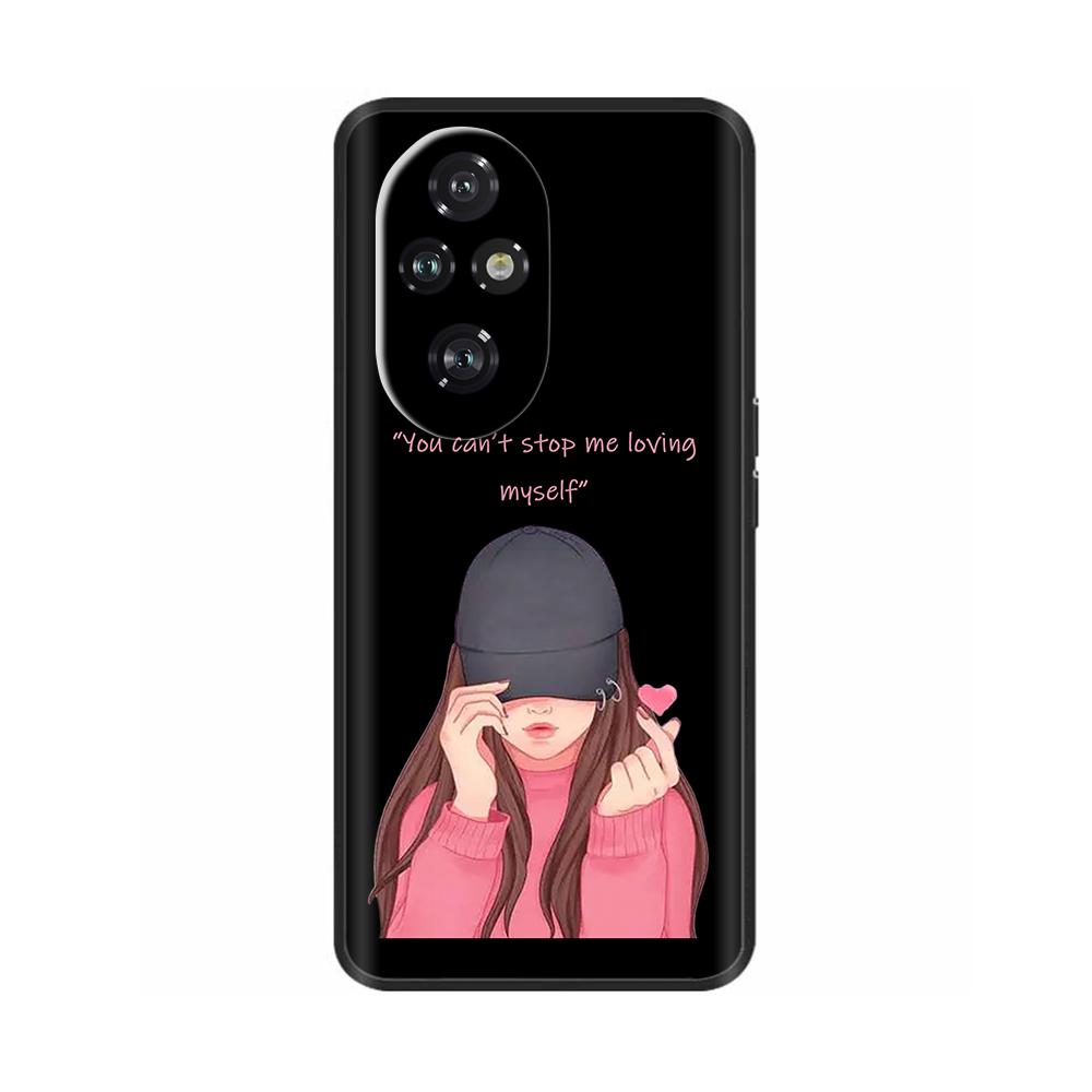For Honor 200 Pro Case Soft Silicone Luxury Painted Back Cover For Honor200 Honor 200 Pro Cases 200pro Shockproof Bumper Shell