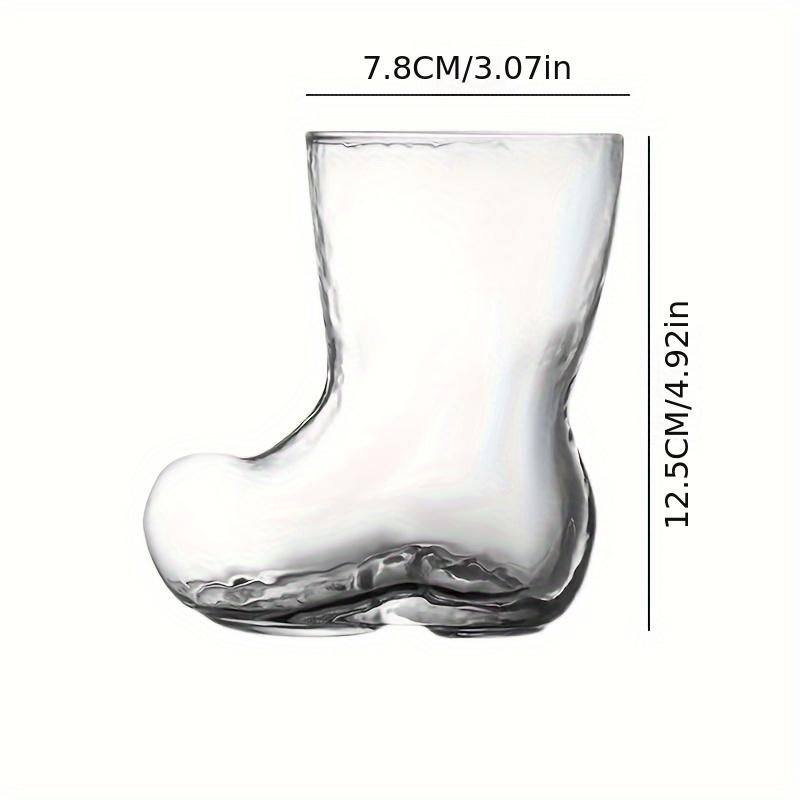 1pc Net Red Restaurant Creative Boot Glass Cup Juice Beverage Ice Cream Personality Korean Style Coffee Special Condition Cold Drink Cup For Restauran